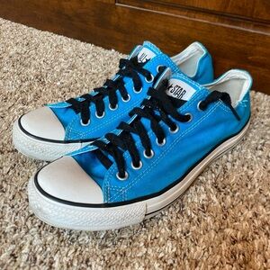 Converse Chuck Taylor All Star Low Trainers Teal Blue Mens Size 9 Women’s 11